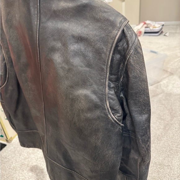 Men’s leather jacket - Picture 6 of 6